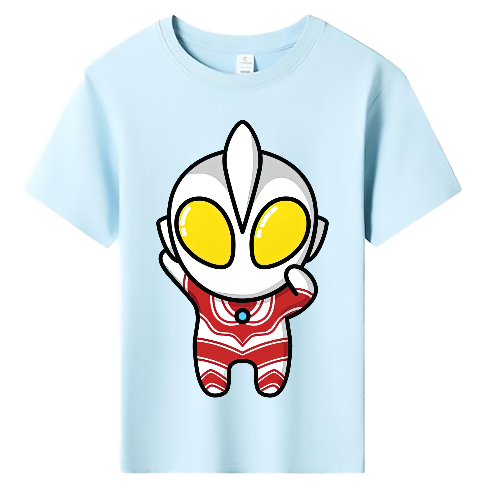 （画像用） ウルトラマン Ultraman 綿100％キッズTシャツ（フロントプリント）
